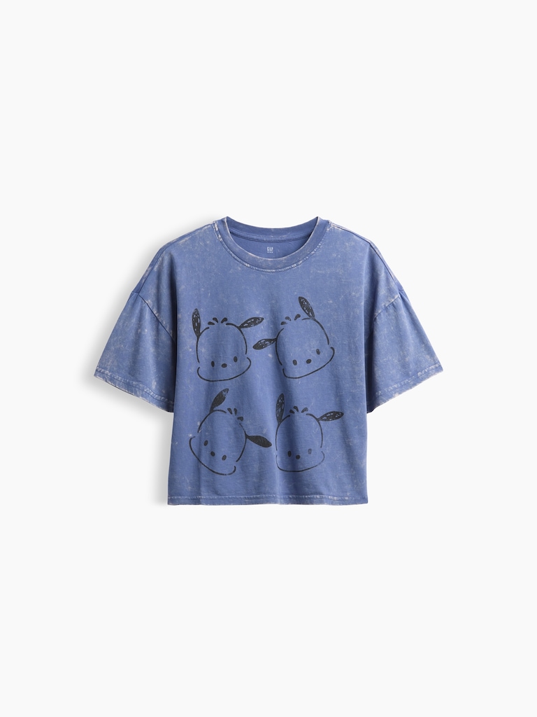 Kids Oversized Boxy Graphic T-Shirt