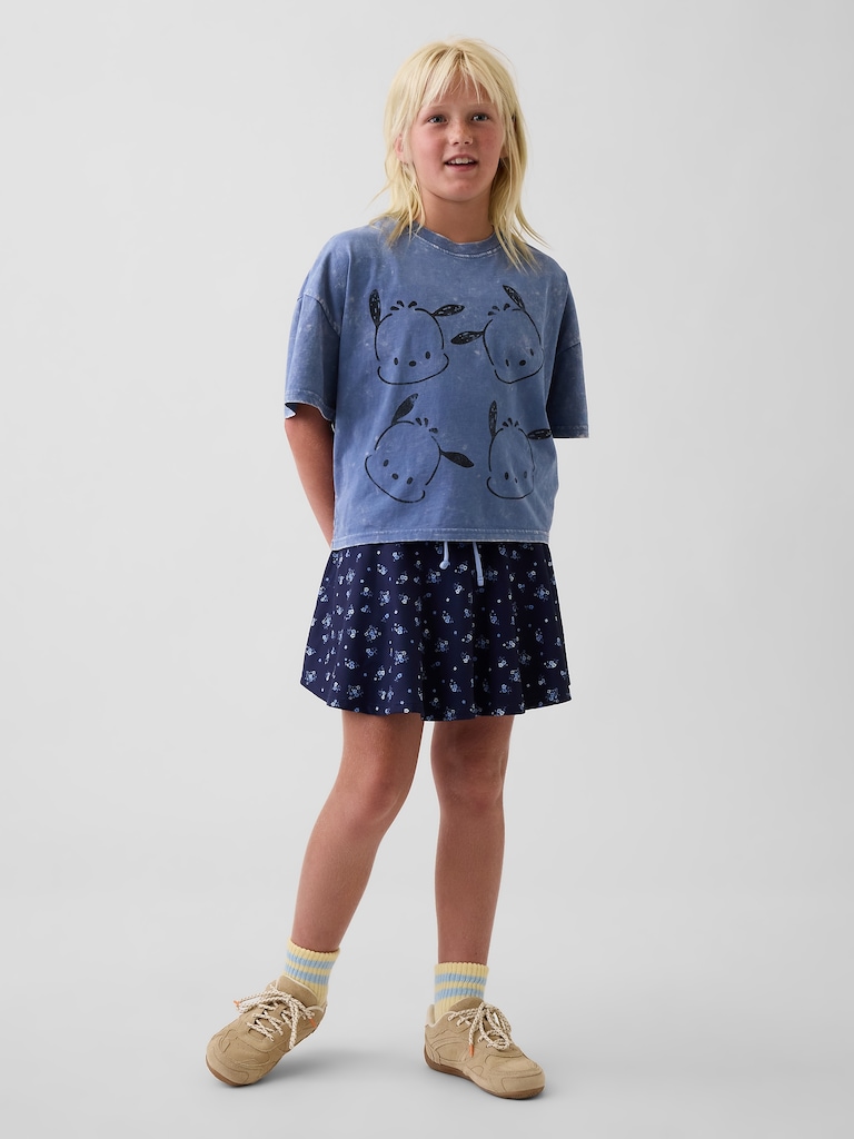 Kids Oversized Boxy Graphic T-Shirt