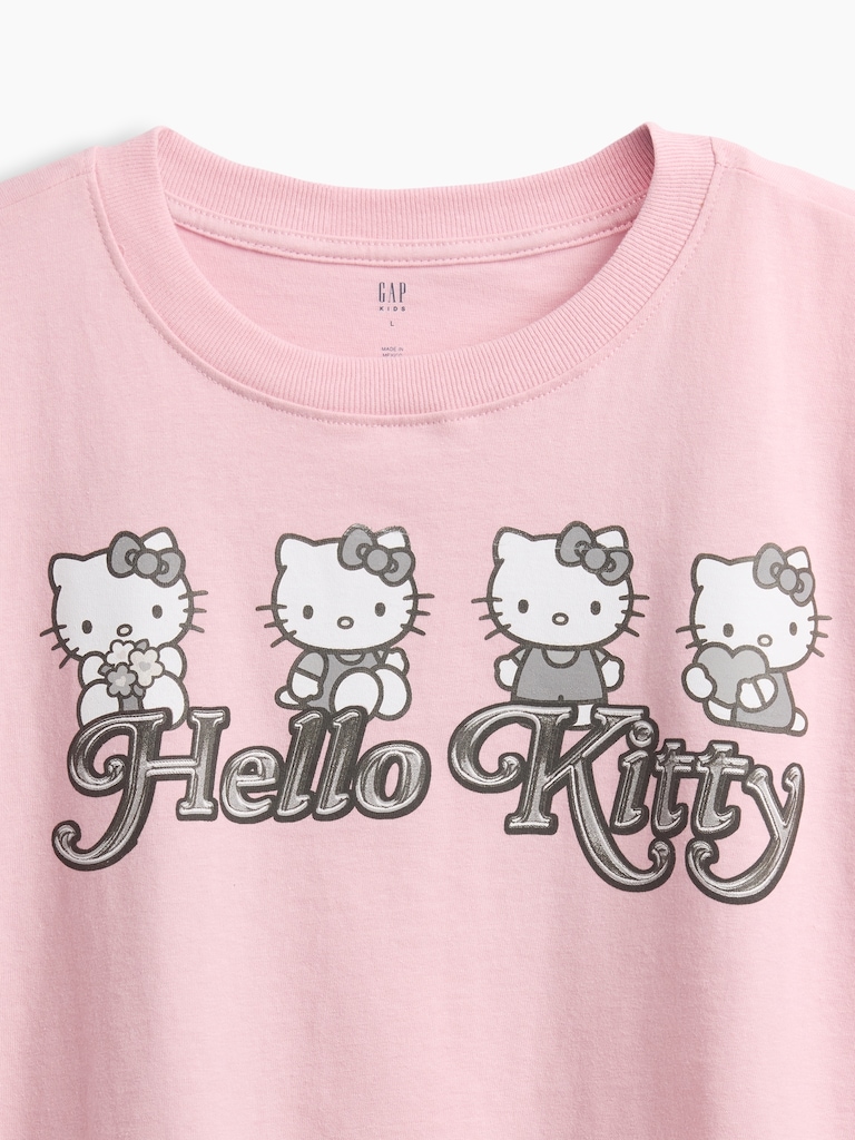 Kids Oversized Boxy Graphic T-Shirt