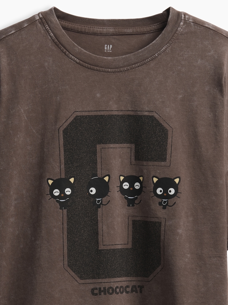 Kids Oversized Boxy Graphic T-Shirt