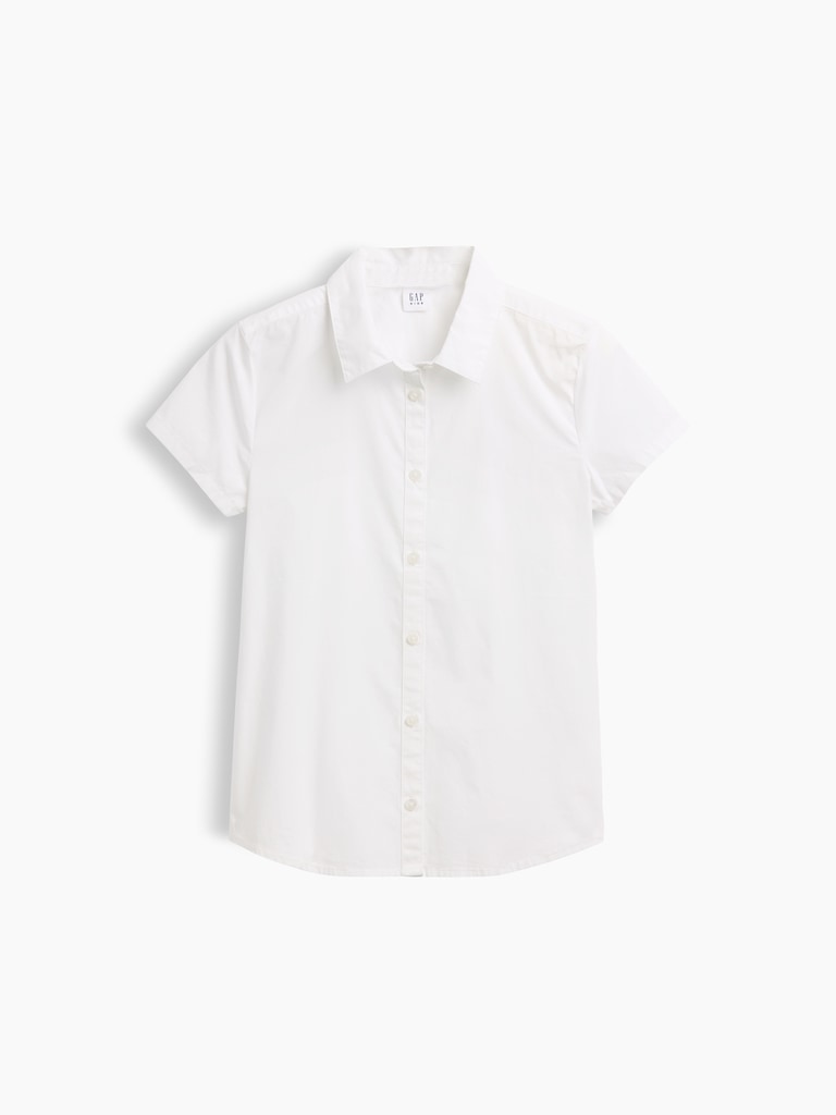 Kids Uniform Poplin Shirt