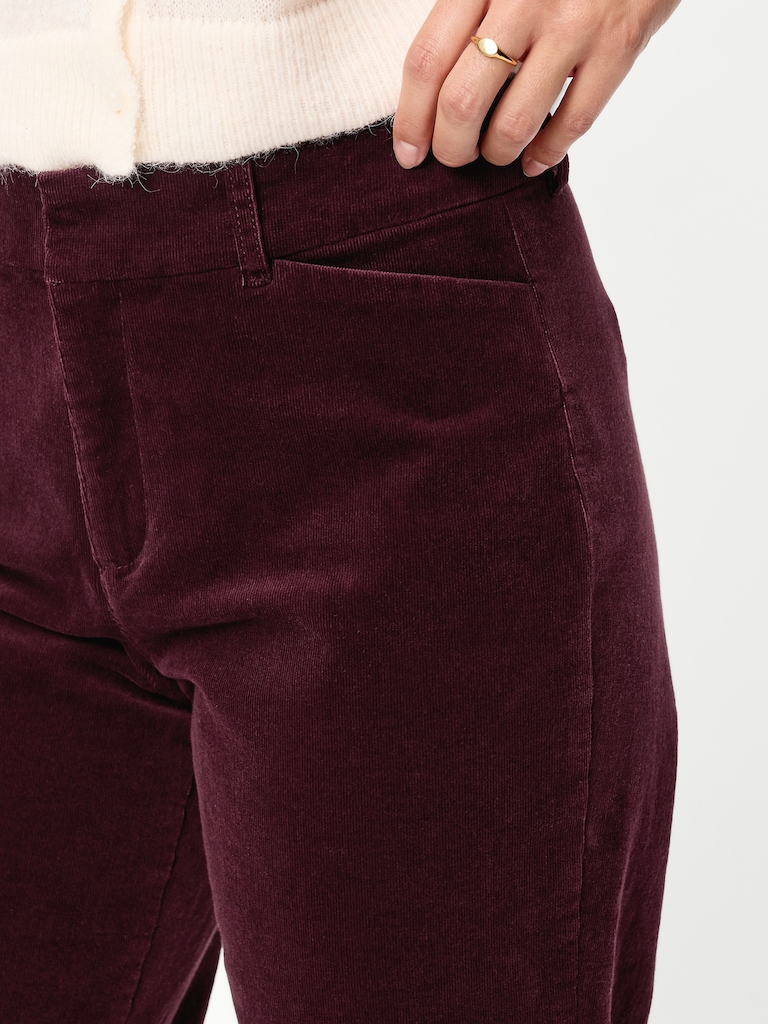 High-Waisted Pixie Straight Pants