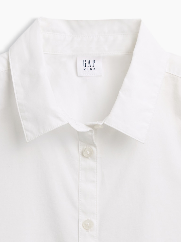 Kids Uniform Poplin Shirt