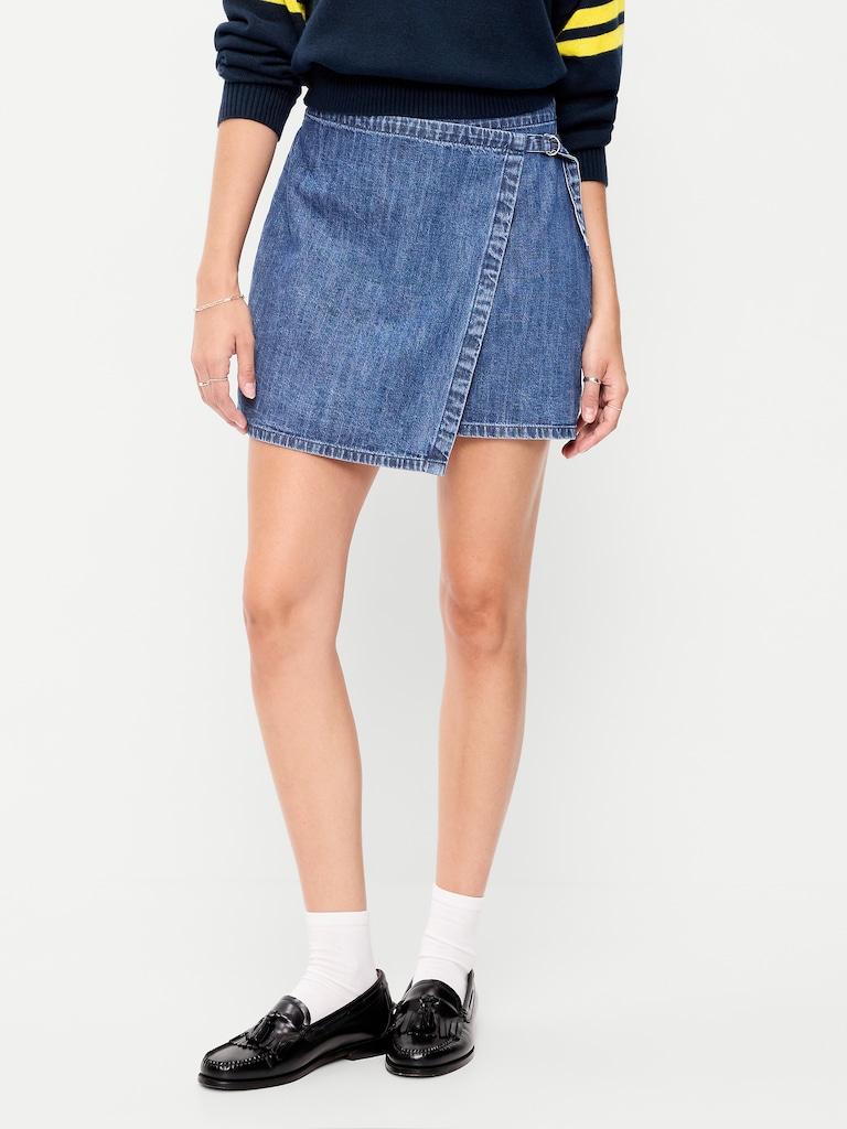 Mini Wrap Skirt
