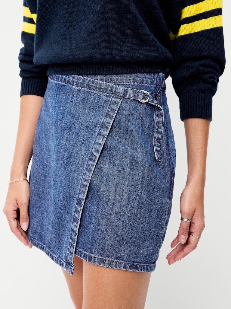 Mini Wrap Skirt