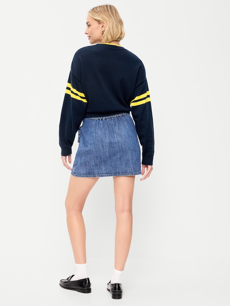 Mini Wrap Skirt