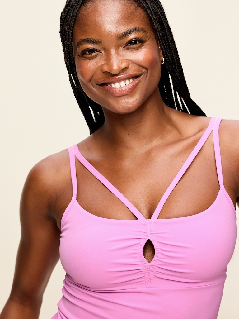 StudioSmooth Strappy Light Support Top