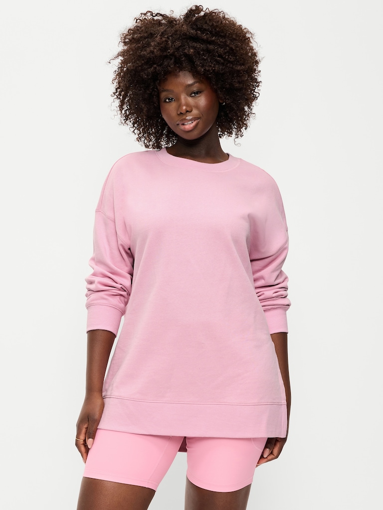 SoComfy Relaxed Tunic Sweatshirt