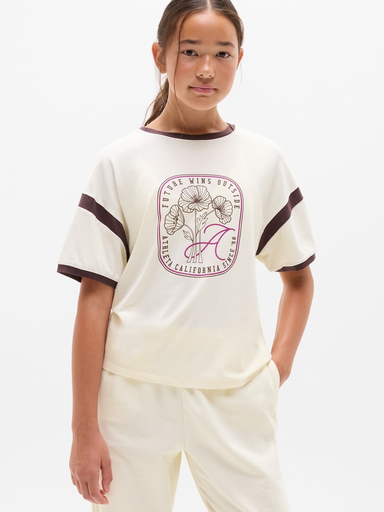 Athleta Girl Right Moves Slouchy Tee