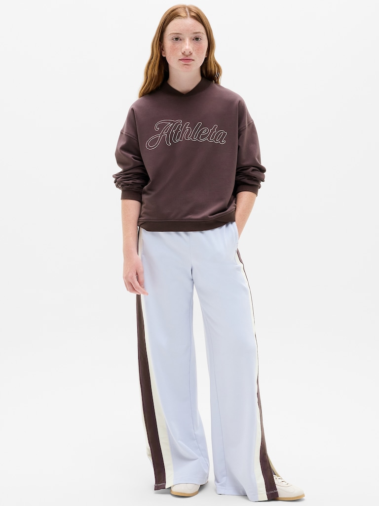 Athleta Girl All Day Varsity Sweatshirt