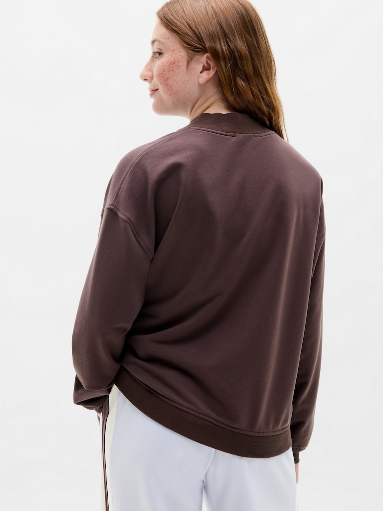 Athleta Girl All Day Varsity Sweatshirt