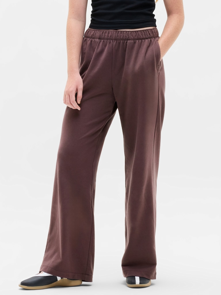 Athleta Girl All Day Wide Leg Terry Pant
