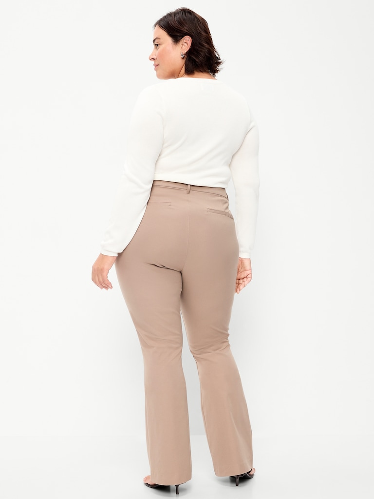 High-Waisted Pixie Flare Pants