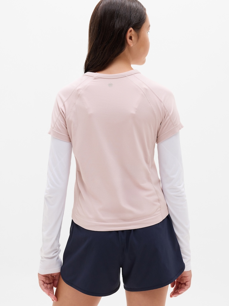 Athleta Girl Power Up Sport Length Tee
