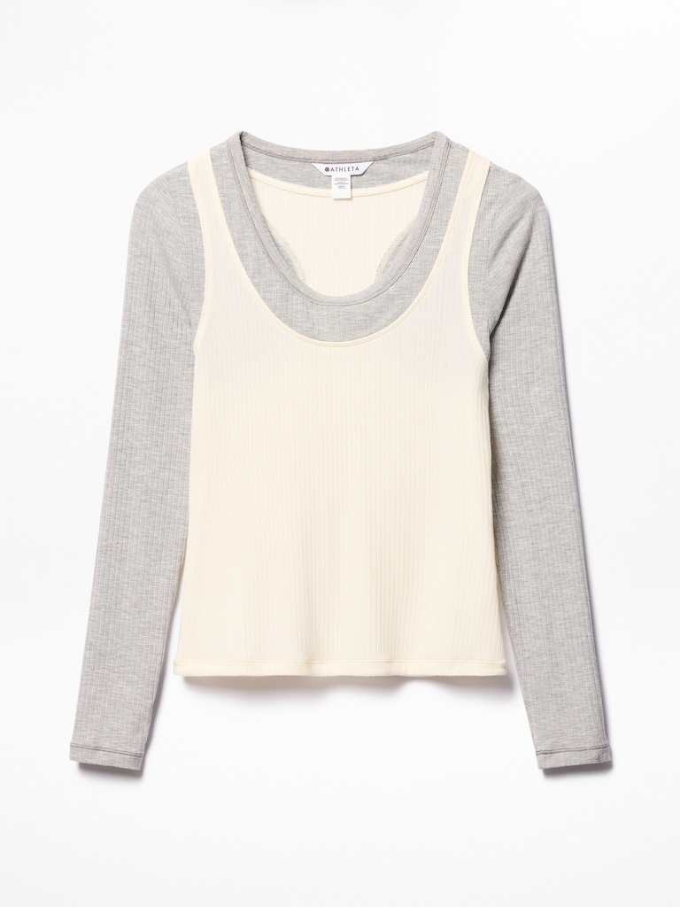 Perfect Rib Layered Top