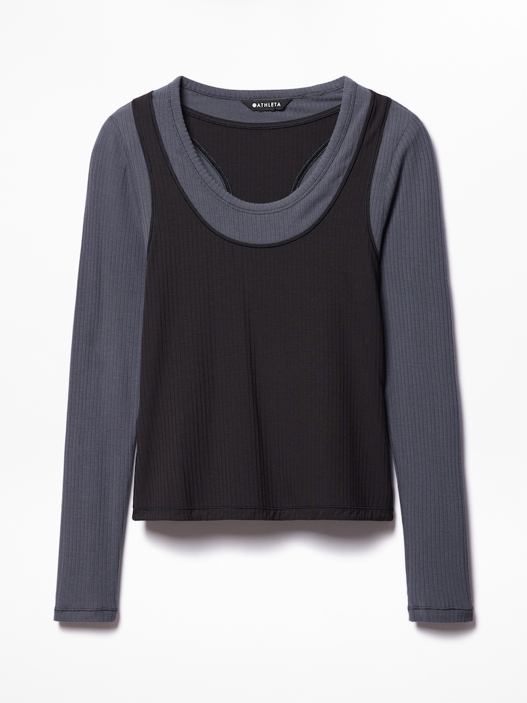 Perfect Rib Layered Top