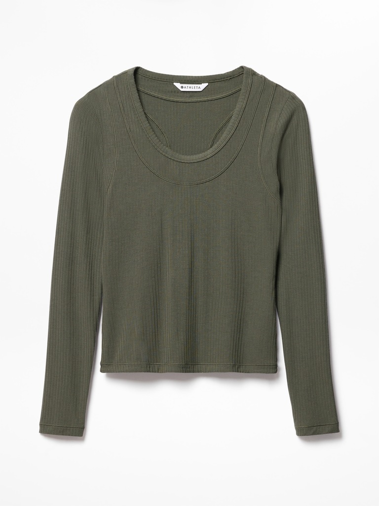 Perfect Rib Layered Top