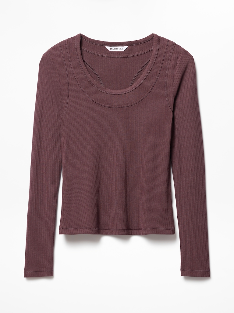 Perfect Rib Layered Top