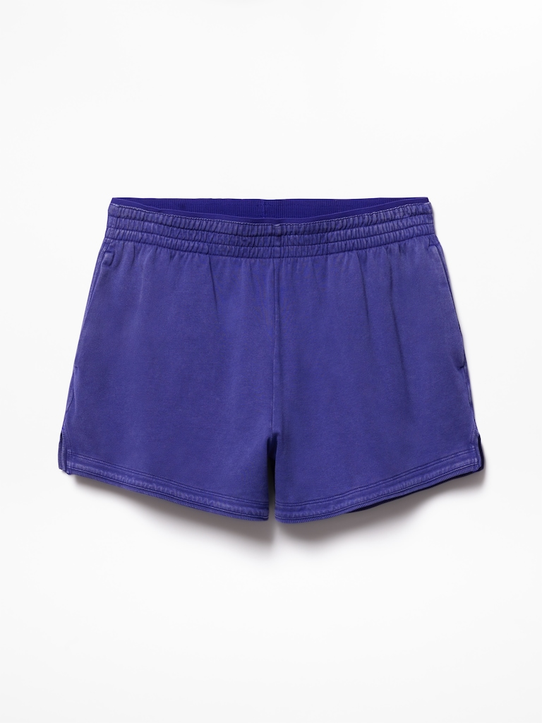 Airy Cotton Terry Snow Wash Shortie