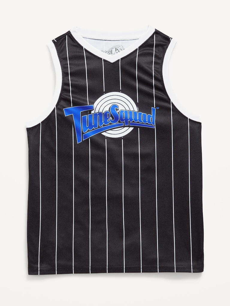 Space Jam™ Mesh Graphic Basketball Tank Top for Boys