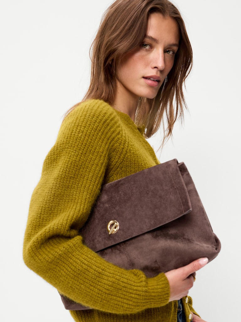 Oversized Slouchy Clutch