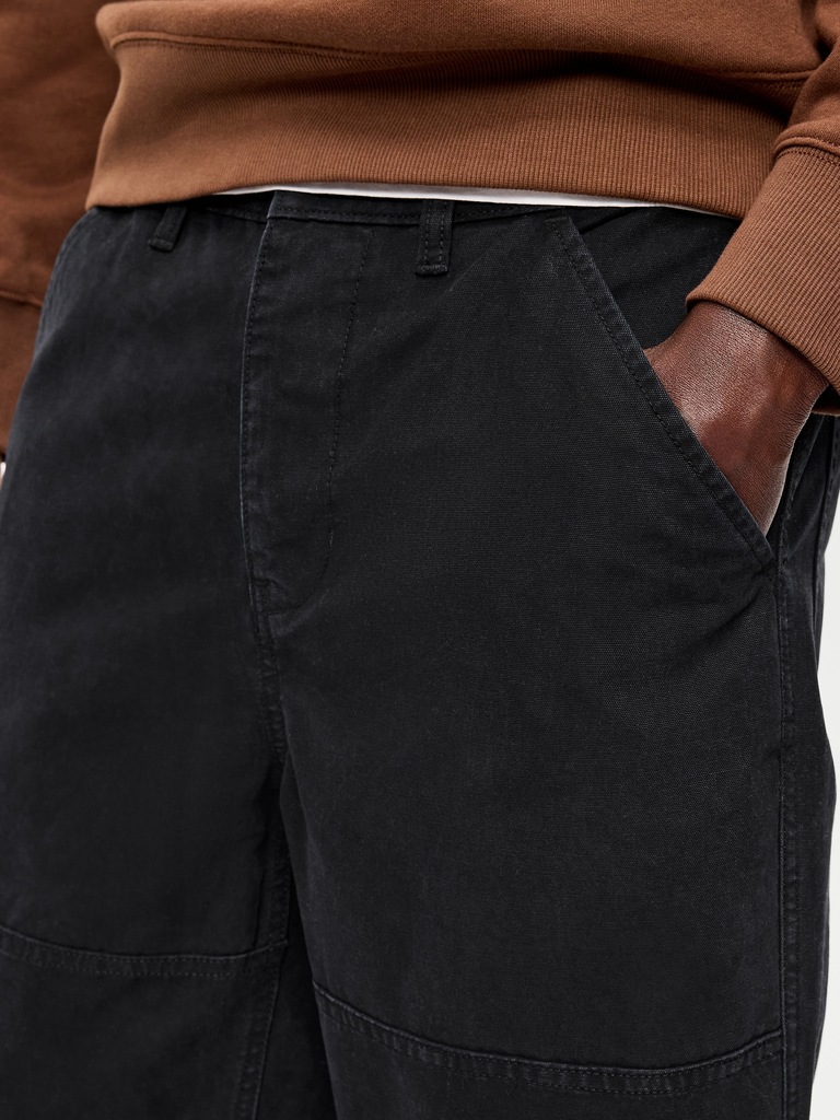 Pantalon menuisier coupe généreuse années 90 à genoux renforcés