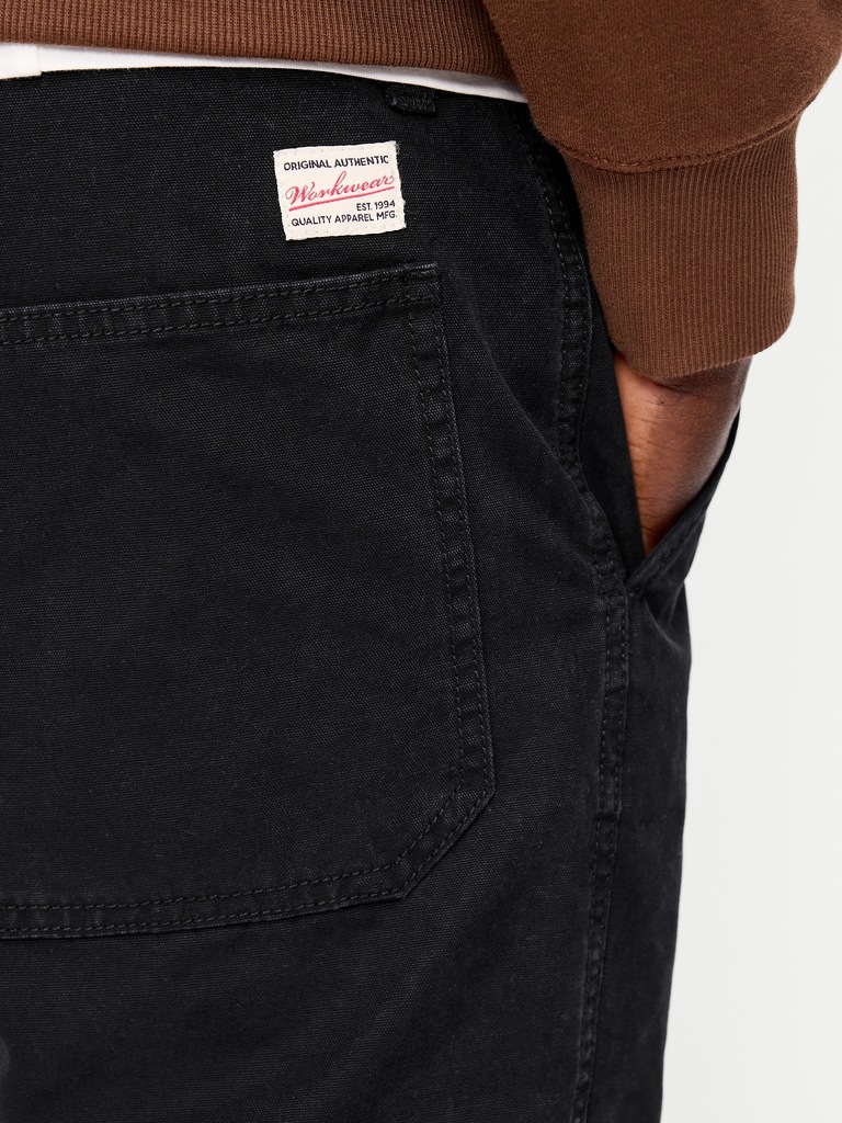 Pantalon menuisier coupe généreuse années 90 à genoux renforcés