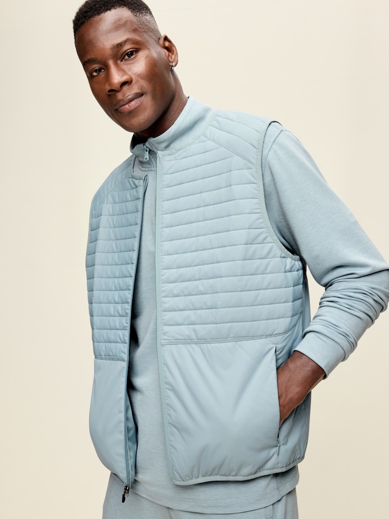 Recharge Knit Quarter-Zip Pullover