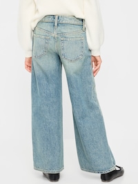 Super Baggy Wide-Leg Jeans for Girls