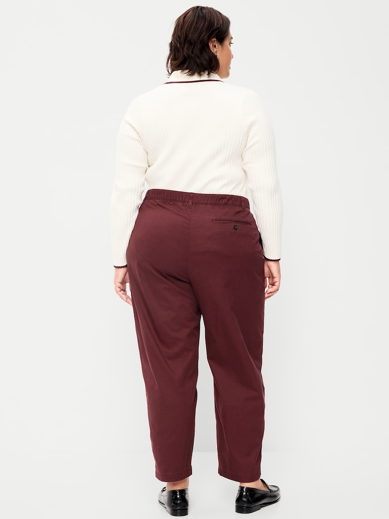 High-Waisted OGC Chino Tapered Straight Pants