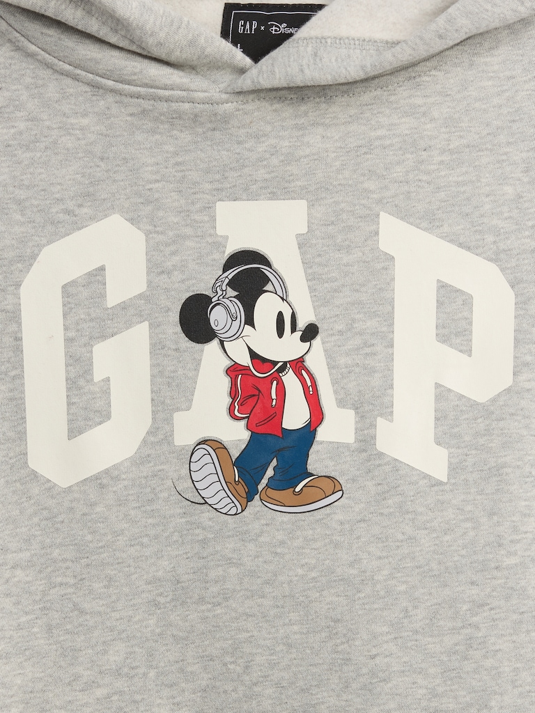 GapKids × Disney Mickey Mouse Relaxed Logo Hoodie