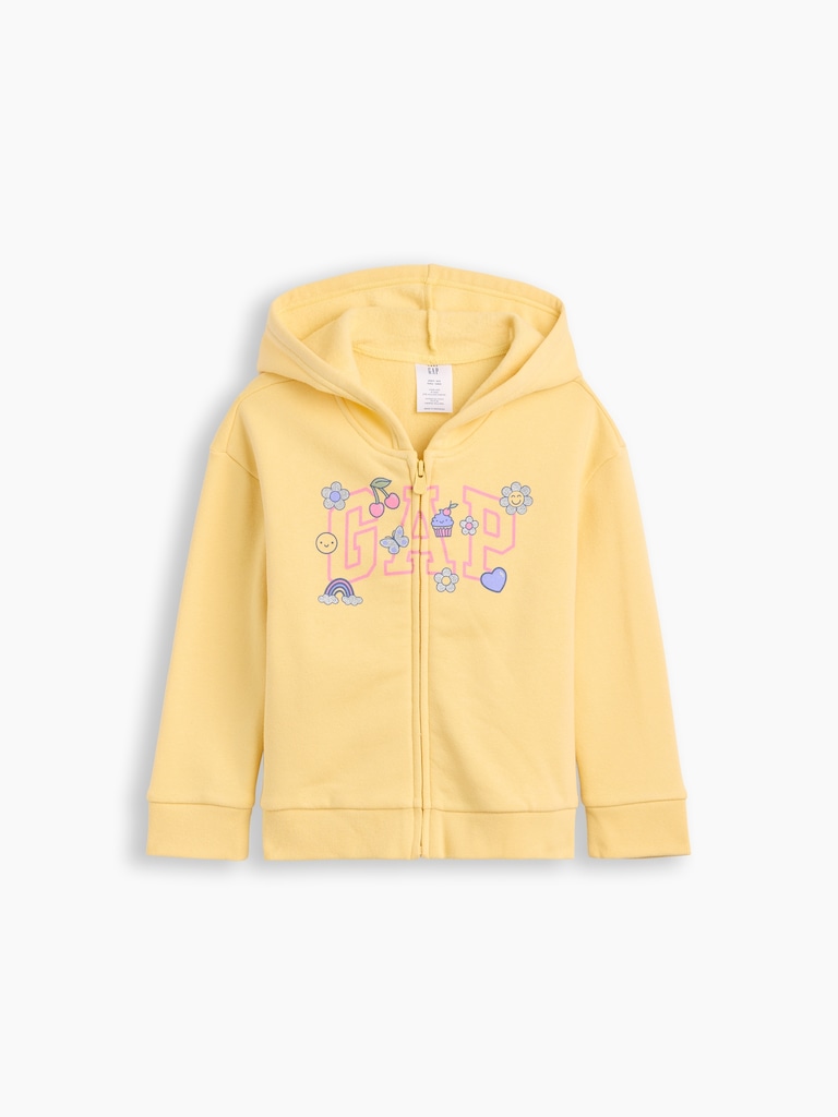 babyGap Relaxed Print Logo Hoodie
