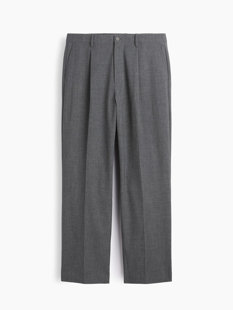 Relaxed Pleated Trousers