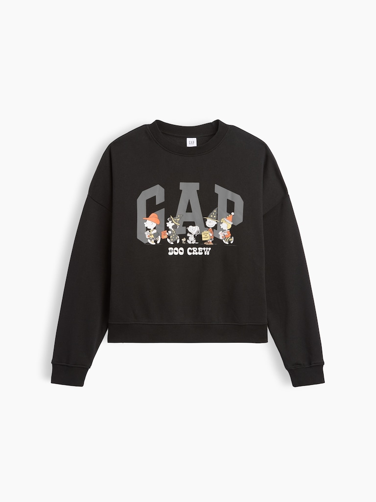 Oversized Wedge Crewneck Sweatshirt