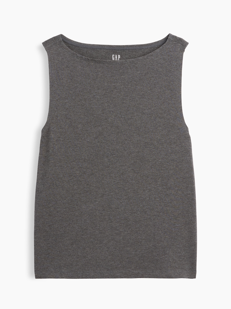 Boatneck Tank Top