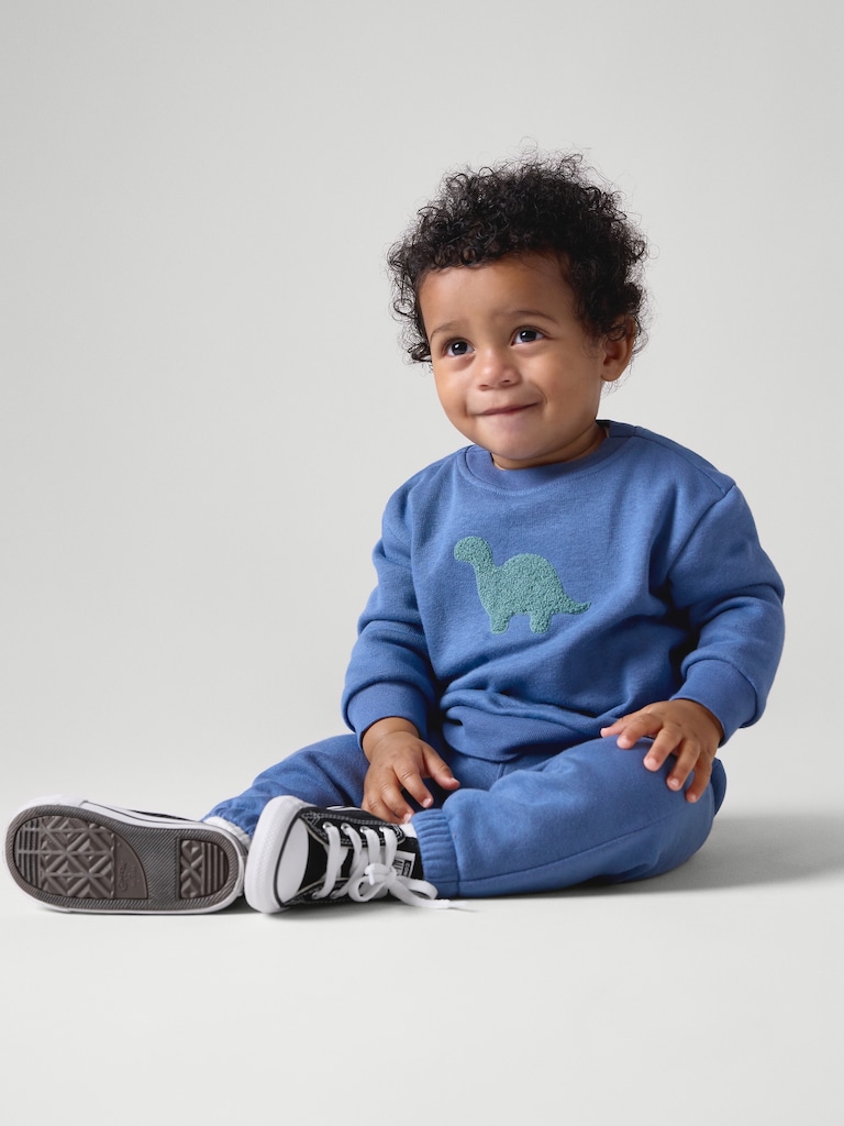 Baby Fleece Two-Piece Outfit Set