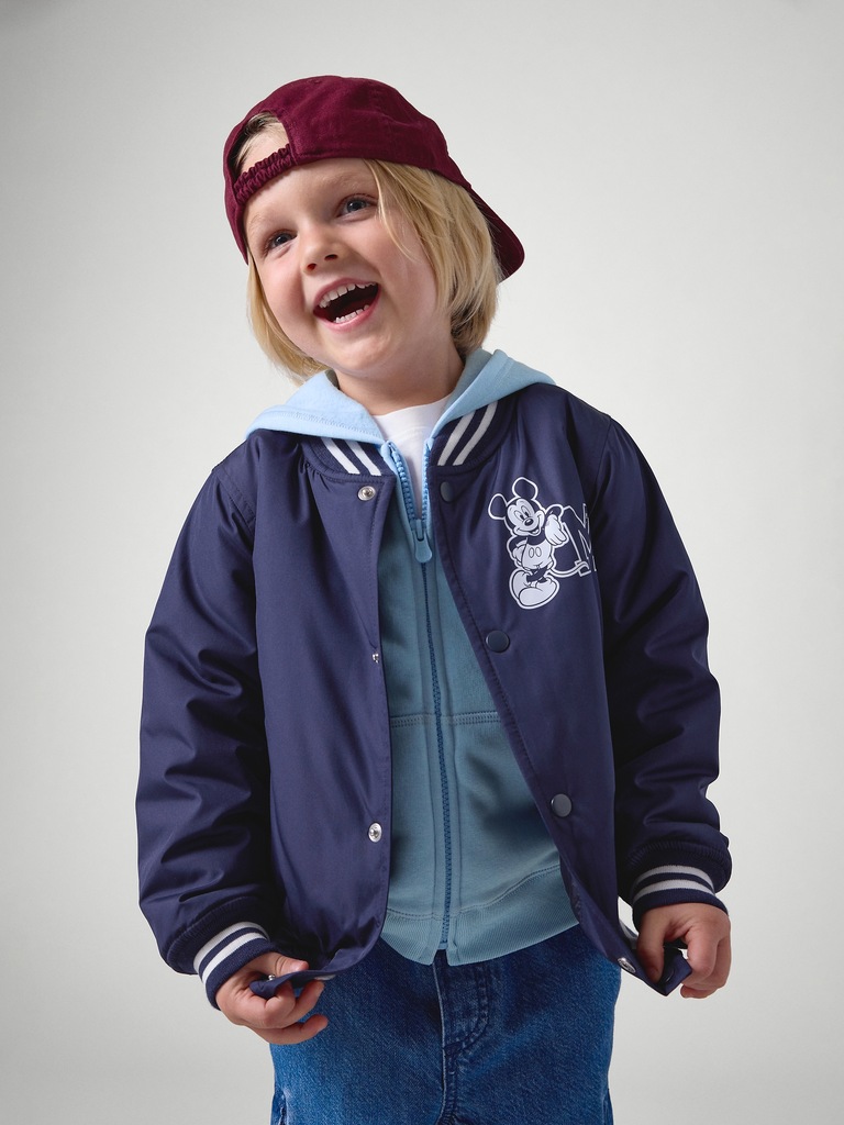 babyGap × Disney Mickey Mouse Varsity Jacket