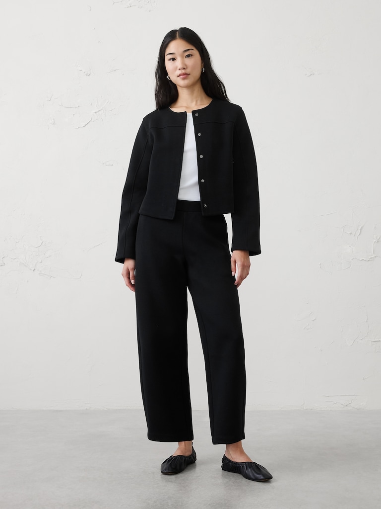 Weekender Cropped Cocoon Jacket