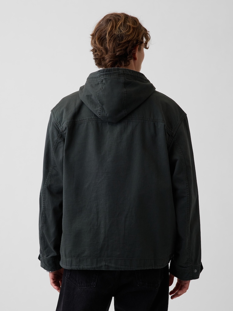 Veste utilitaire surdimensionnée