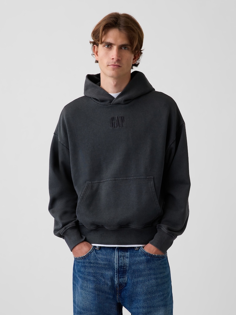 Heavyweight Oversized Logo Hoodie