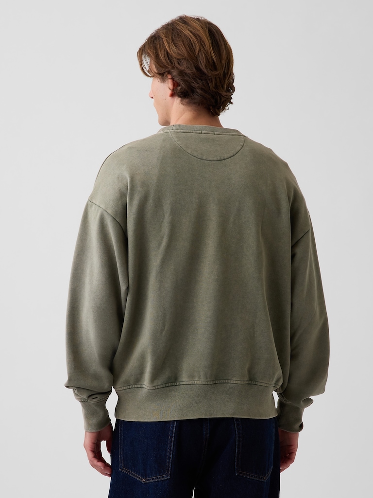 Heavyweight Oversized Logo Sweatshirt