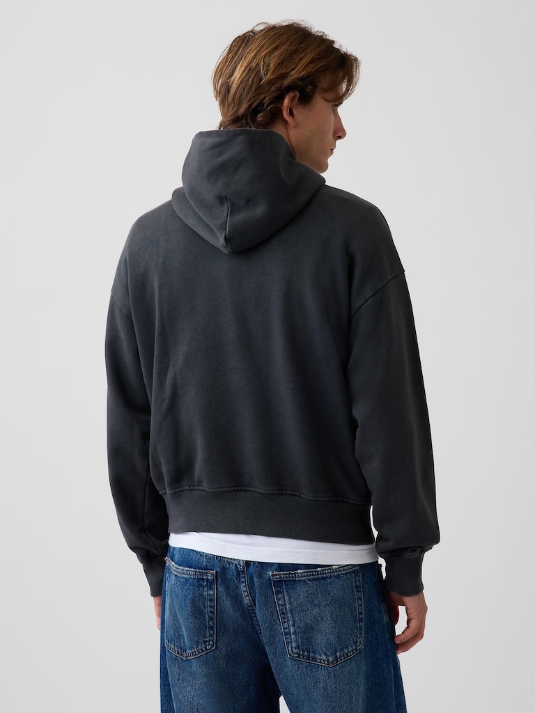 Heavyweight Oversized Logo Hoodie