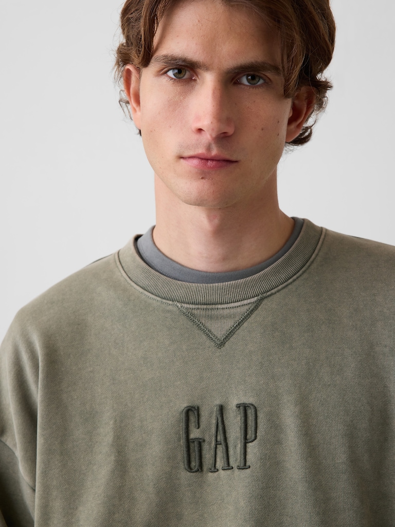 Heavyweight Oversized Logo Sweatshirt