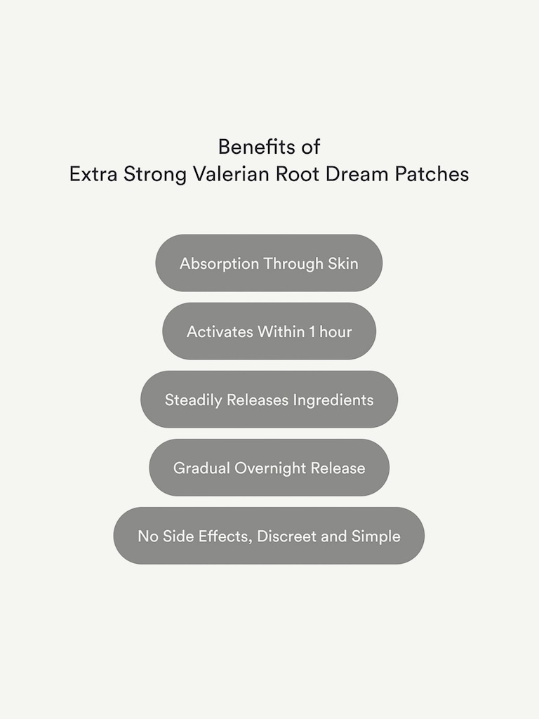 Kind Patches Dream Patches Extra Strong - Valerian Root