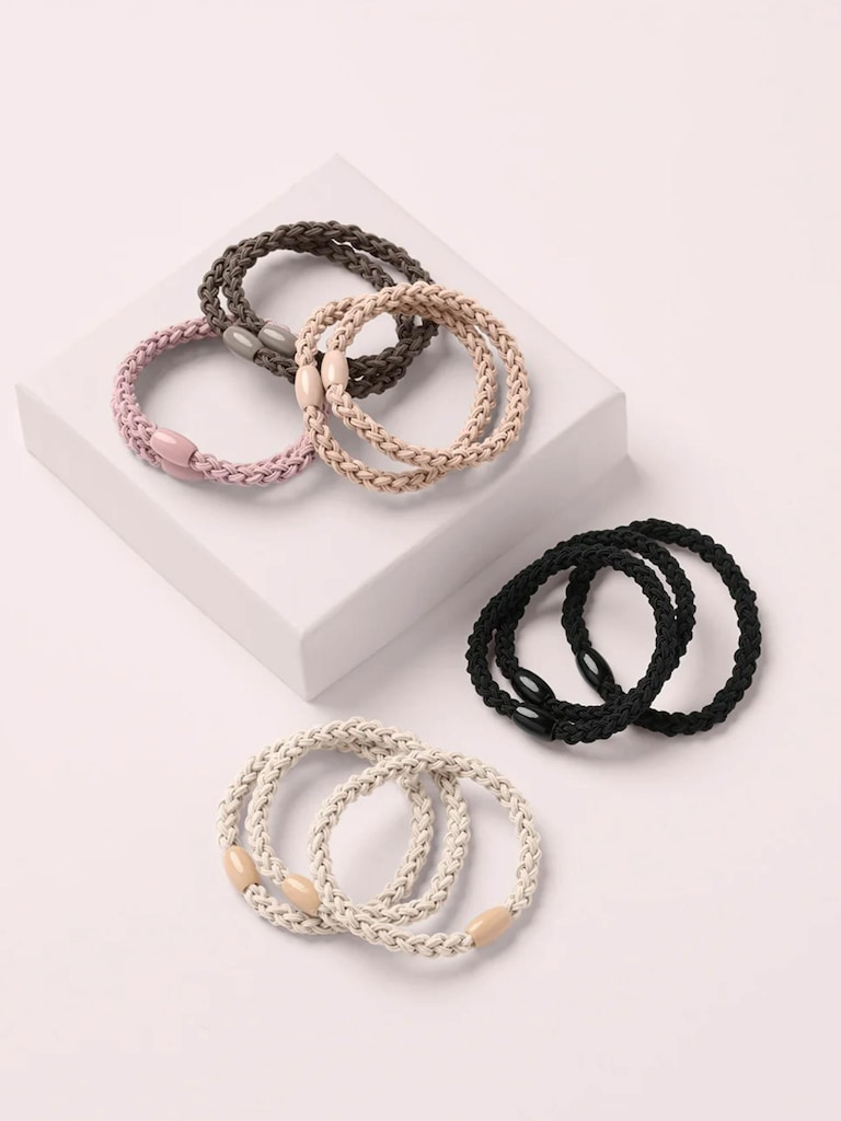 The Hair Edit Braided Bands Hair Ties Set