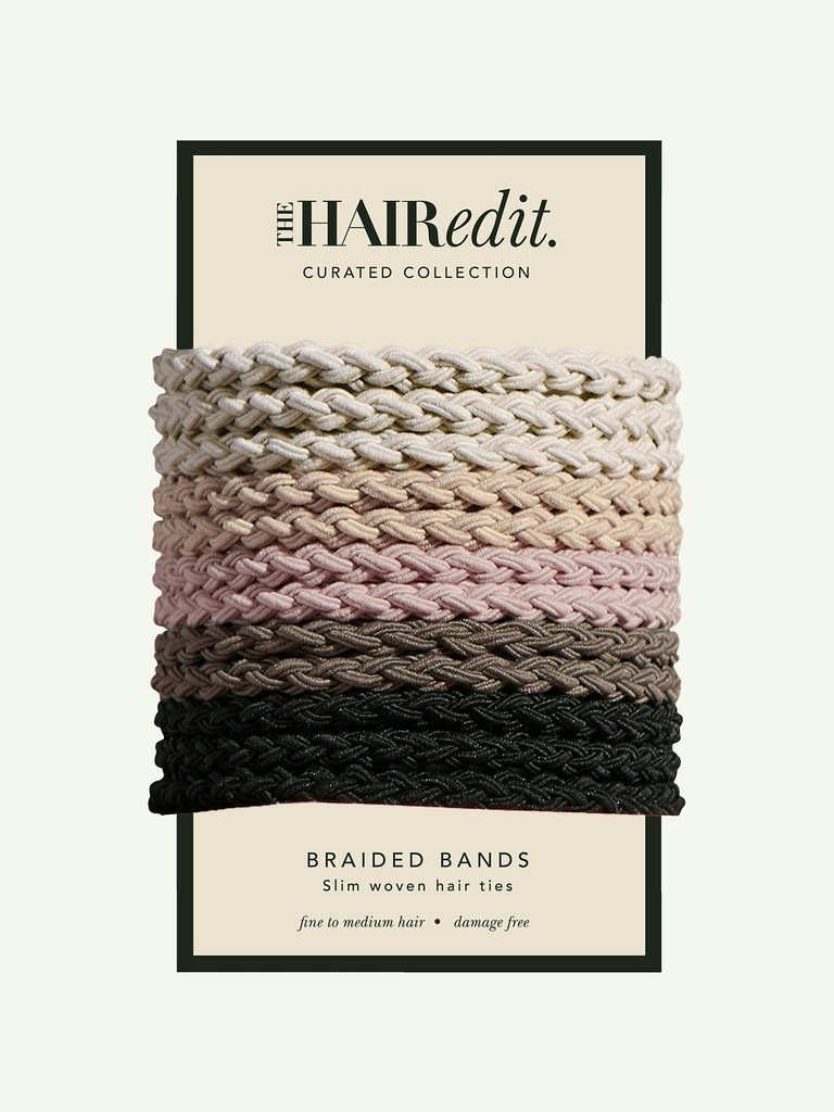The Hair Edit Braided Bands Hair Ties Set