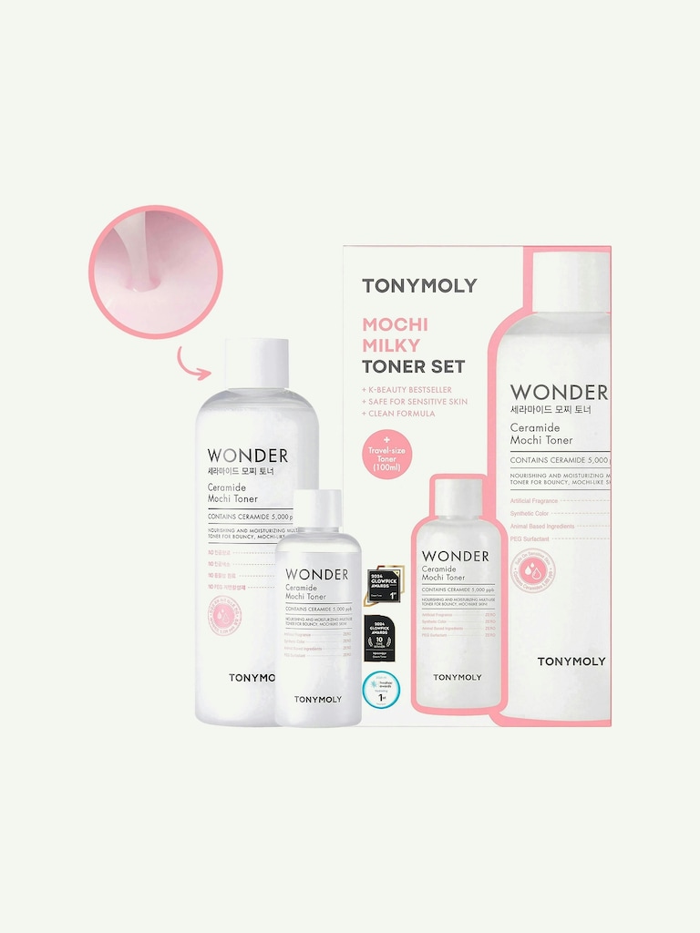Tony Moly Mochi Milky Toner Set