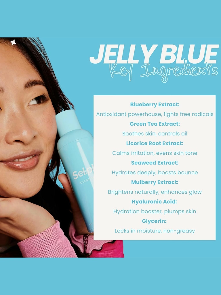 Selph Jelly Blue Superfood Cleanser