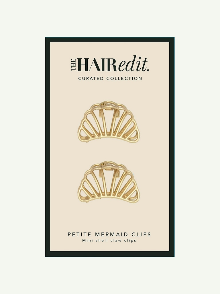 The Hair Edit Petite Gilded Mermaid Clips