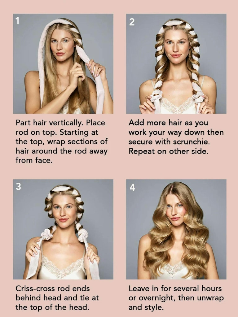 The Hair Edit Heatless Soft Ribbon Curl Set